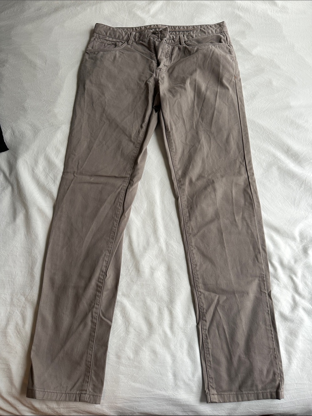 Zara Men’s Taupe Gray Chinos